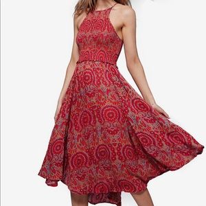 Free People Seasons In the Sun Midi Dress Sz. M